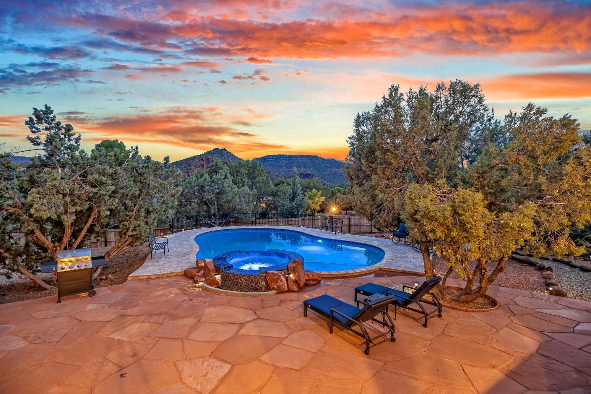 Sedona'S Paradise Found, Saltwater Pool And Hot Tub, Private Oasis! Eksteriør billede
